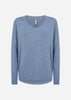 SC-BIARA 90 Bluse Staubblau