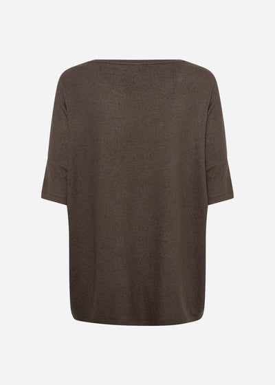 SC-BIARA 96 Bluse Dunkelbraun