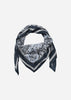 SC-HILJA AOP 1 Schal Navy