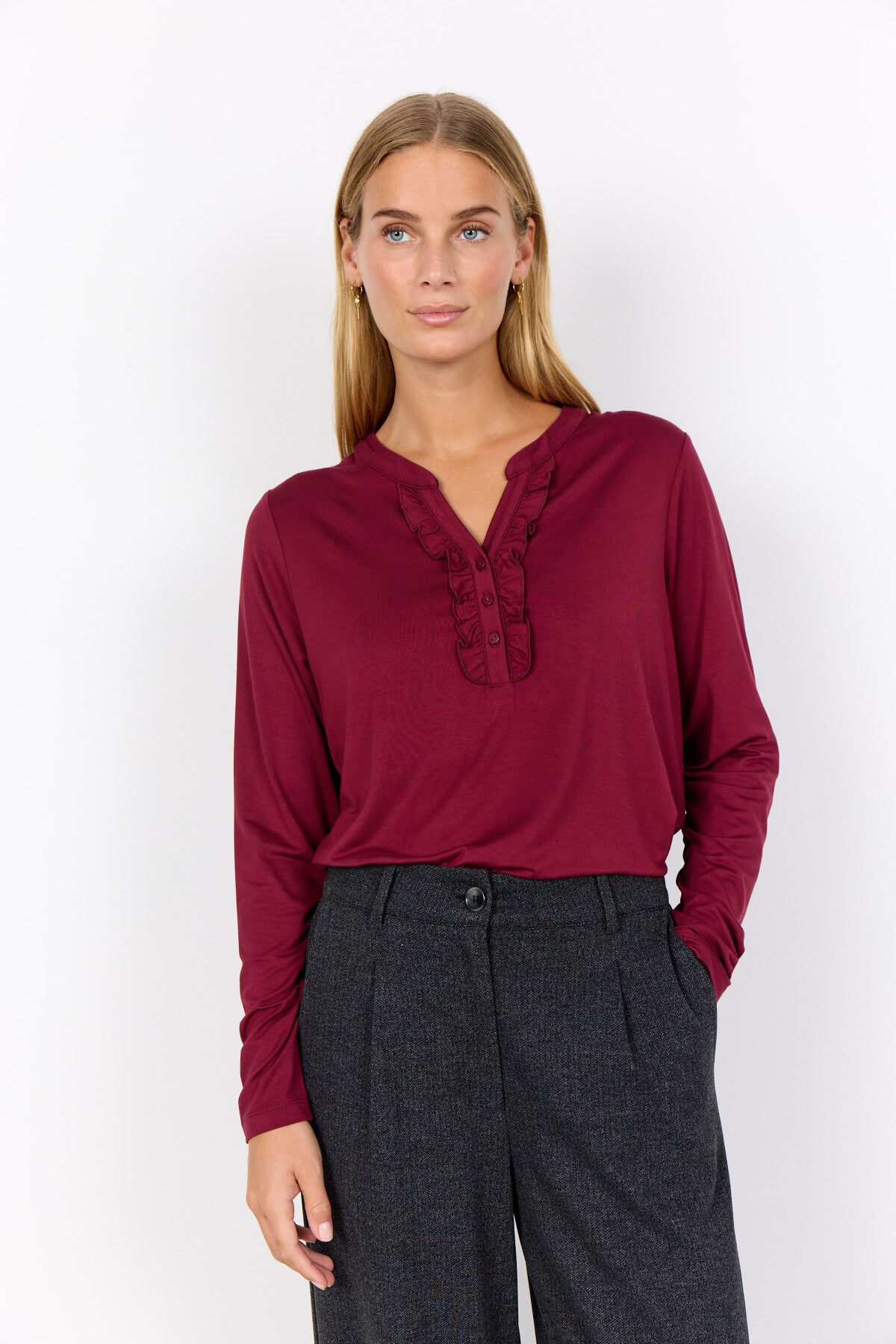 SC-MARICA 339 Bluse Bordeaux