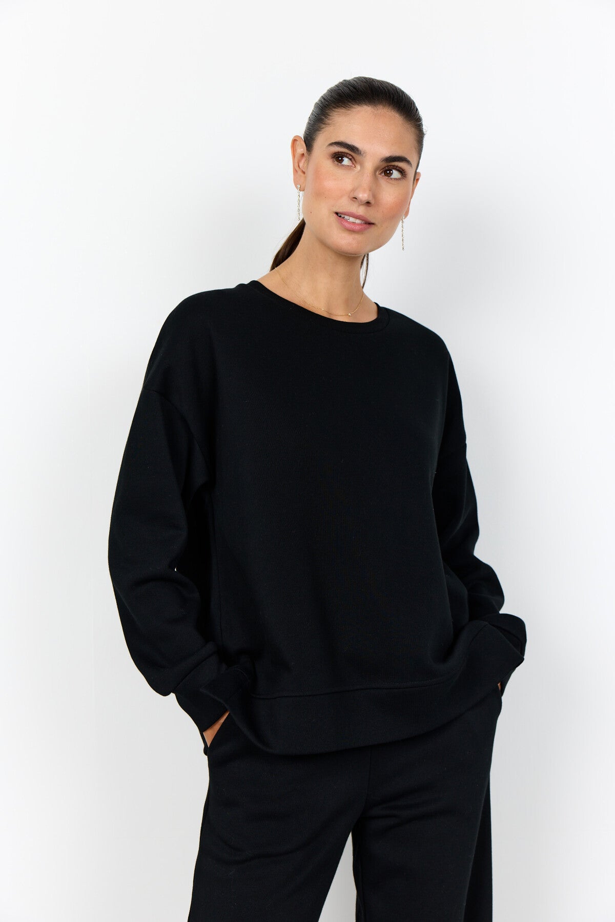 SC-ANGELIN 2 Sweatshirt Schwarz