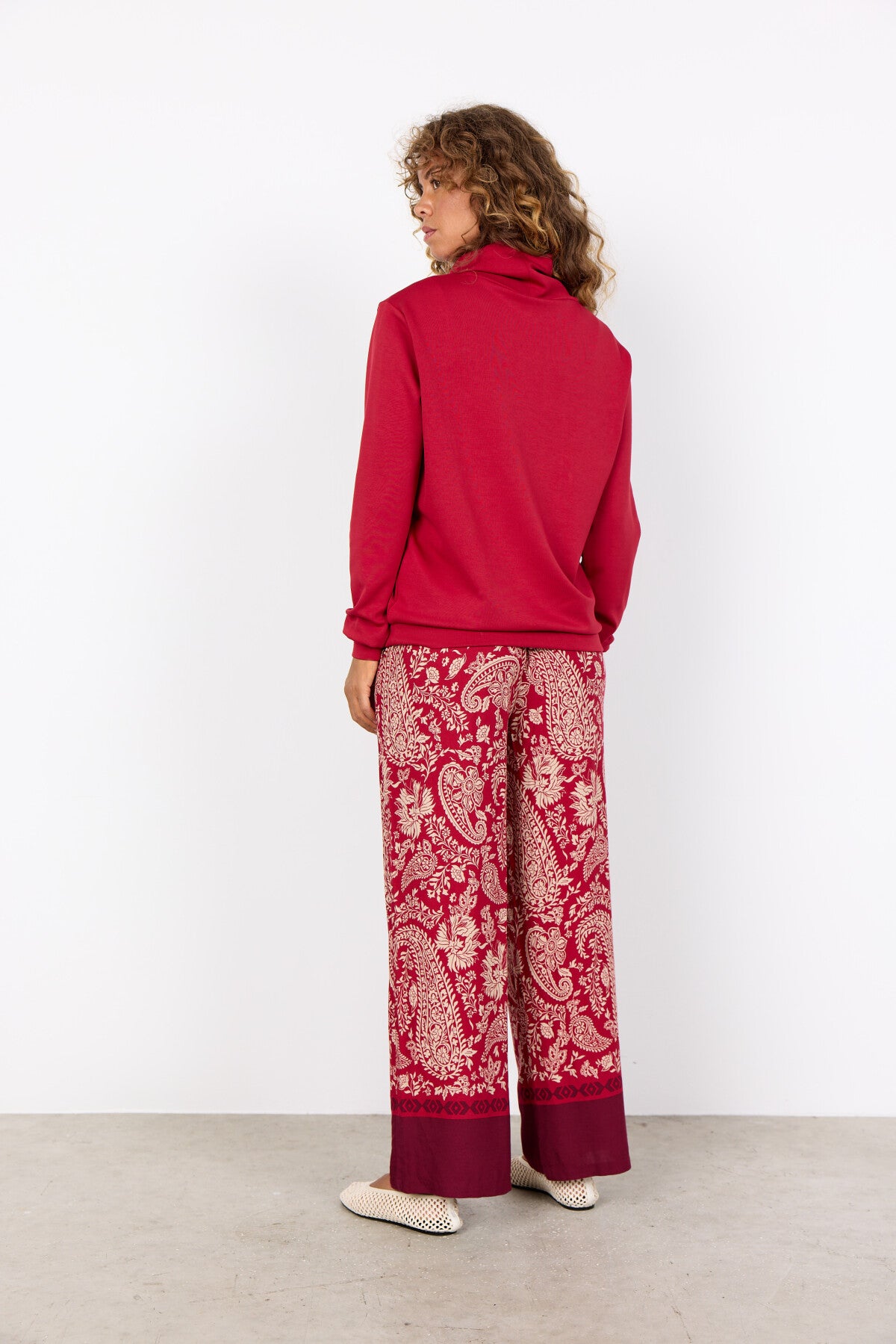 SC-BANU 256 Sweatshirt Dunkelrot