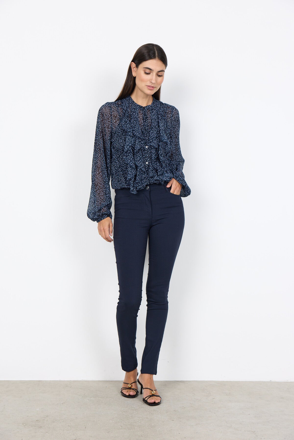 SC-LILLY 1-B Hose Navy