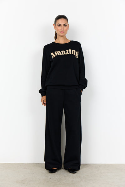 SC-ANGELIN 1 Sweatshirt Schwarz