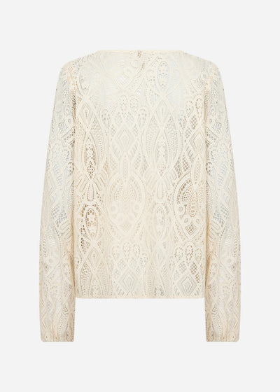 SC-VAHIDA 2 Bluse Creme
