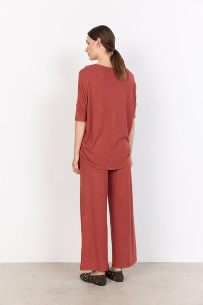 SC-BIARA 96 Bluse Rostrote