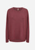SC-BIARA 1 Bluse Dunkelrot