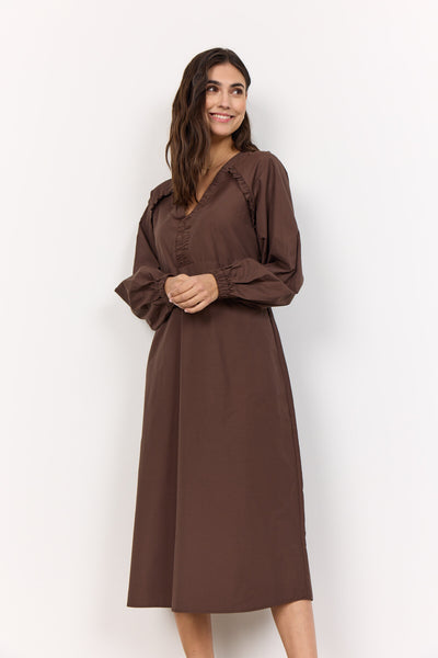 SC-NETTI 111 Kleid Dunkelbraun