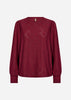 SC-ATHARI 1 Bluse Dunkelrot