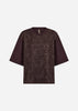 SC-BANU 345 T-shirt Dunkle Pflaume