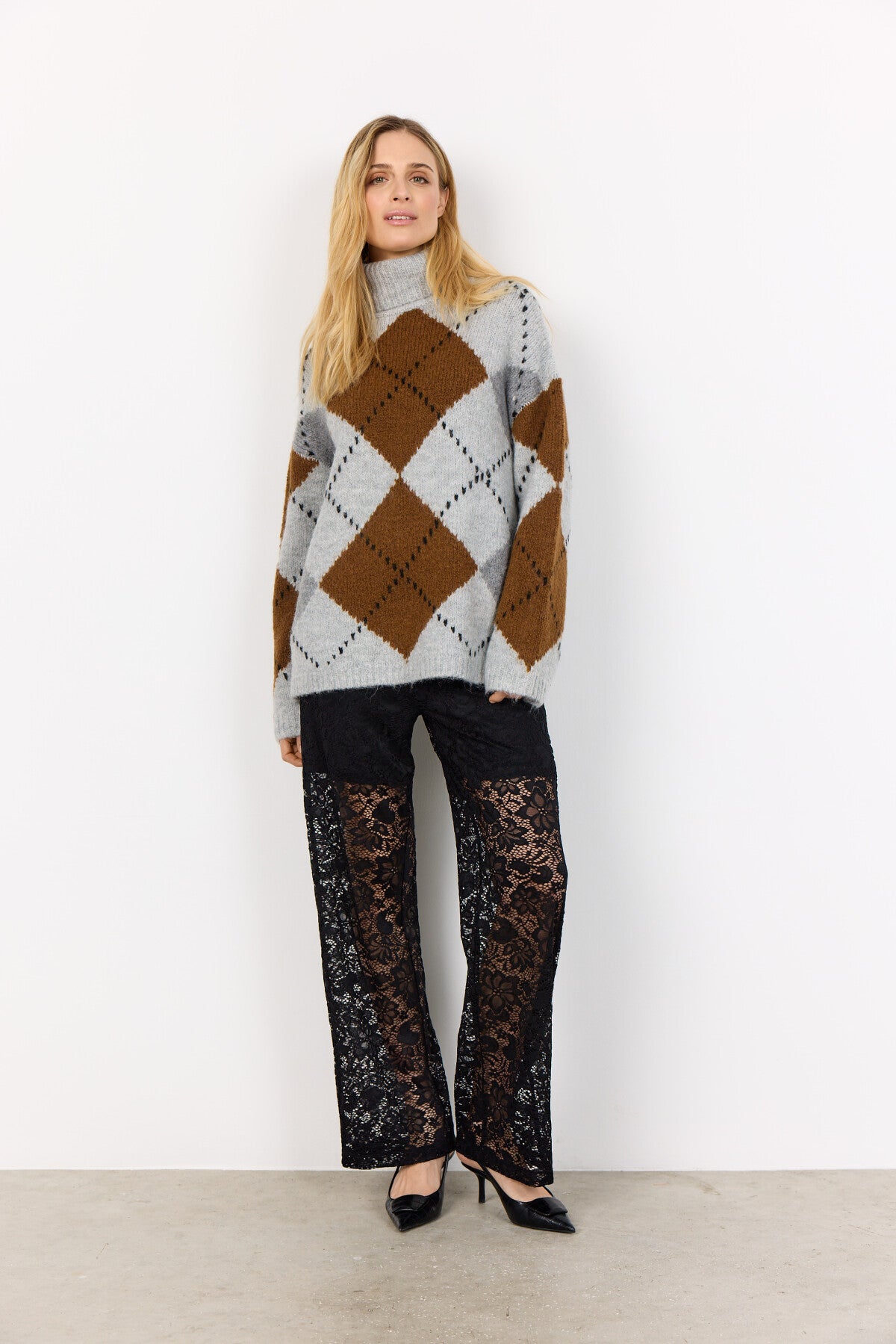 SC-ACACIE 2 Pullover Hellgrau