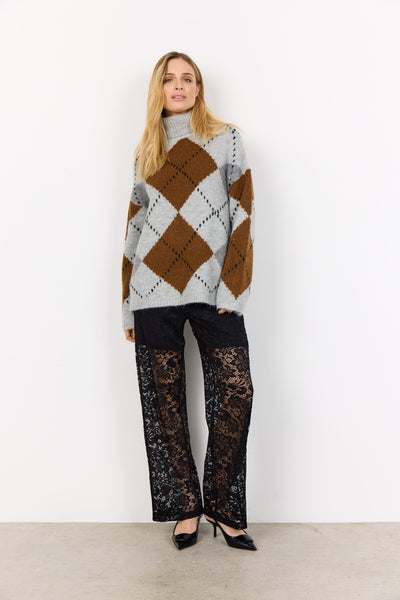 SC-ACACIE 2 Pullover Hellgrau