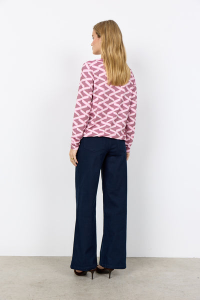 SC-GALINA 69 Bluse Rubinrot