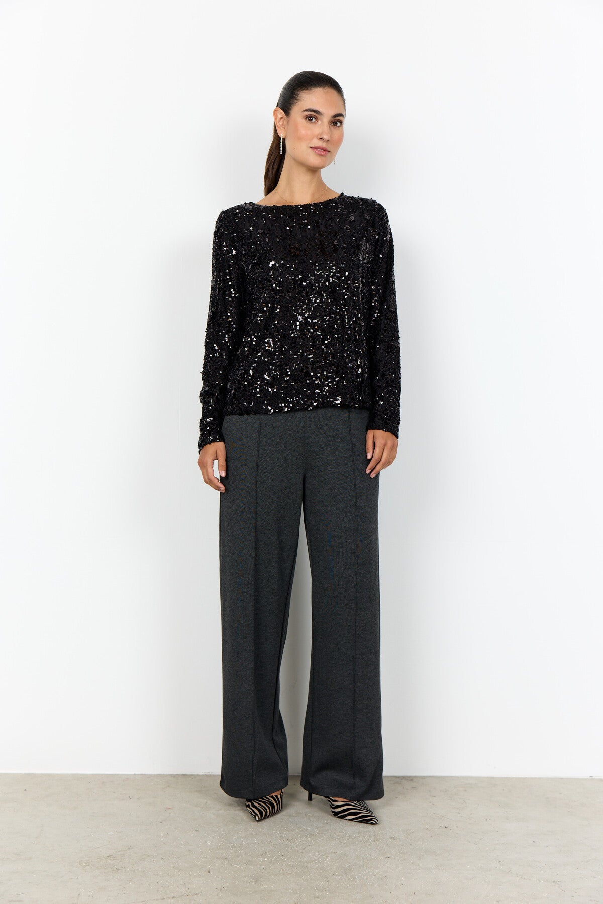 SC-ANGEL 2 Bluse Schwarz