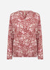 SC-FELICITY AOP 532 Bluse Rubinrot