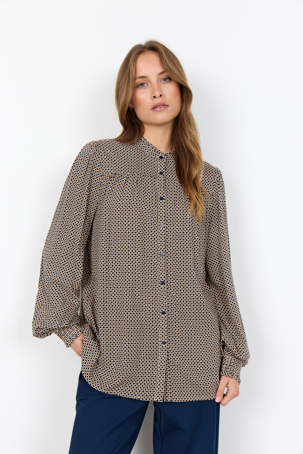 SC-ANITA 2 Hemd Dunkelblau