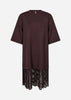 SC-BANU 350 Kleid Dunkle Pflaume