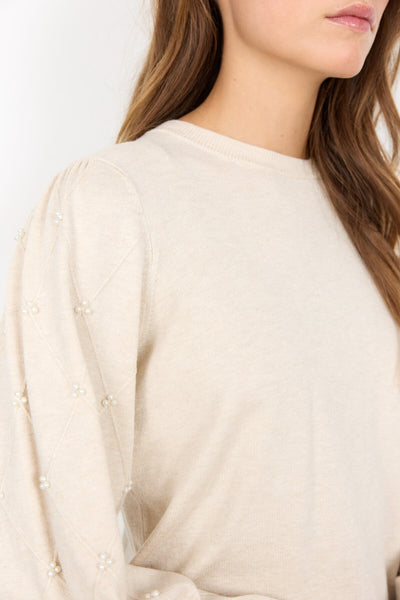 SC-DOLLIE 802 Pullover Creme