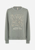 SC-BANU 287 Sweatshirt Staubiges Grün