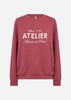 SC-BANU 281 Sweatshirt Rubinrot