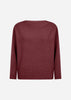 SC-DOLLIE 663 Pullover Dunkelrot
