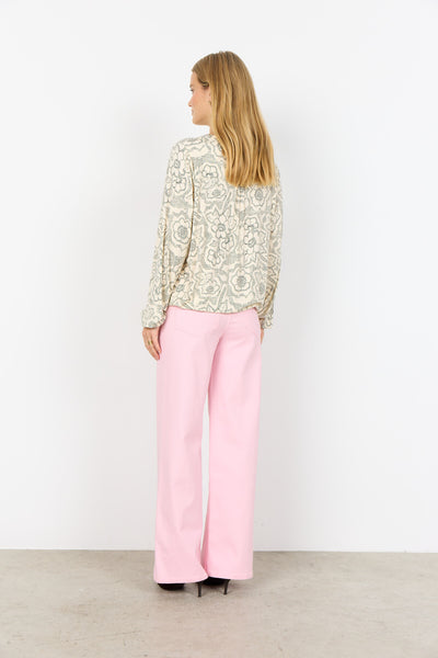 SC-MARICA AOP 347 Bluse Creme