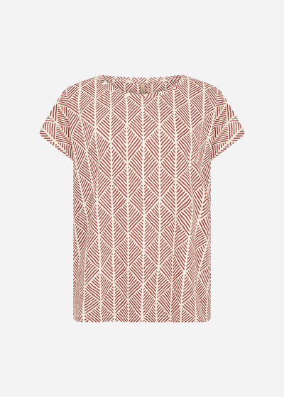 SC-FELICITY AOP 513 T-shirt Rostrote