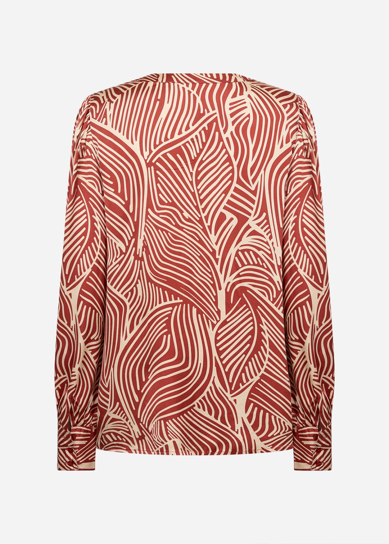 SC-SIGNORA 2 Bluse Rostrote