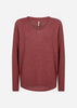 SC-BIARA 90 Bluse Rubinrot