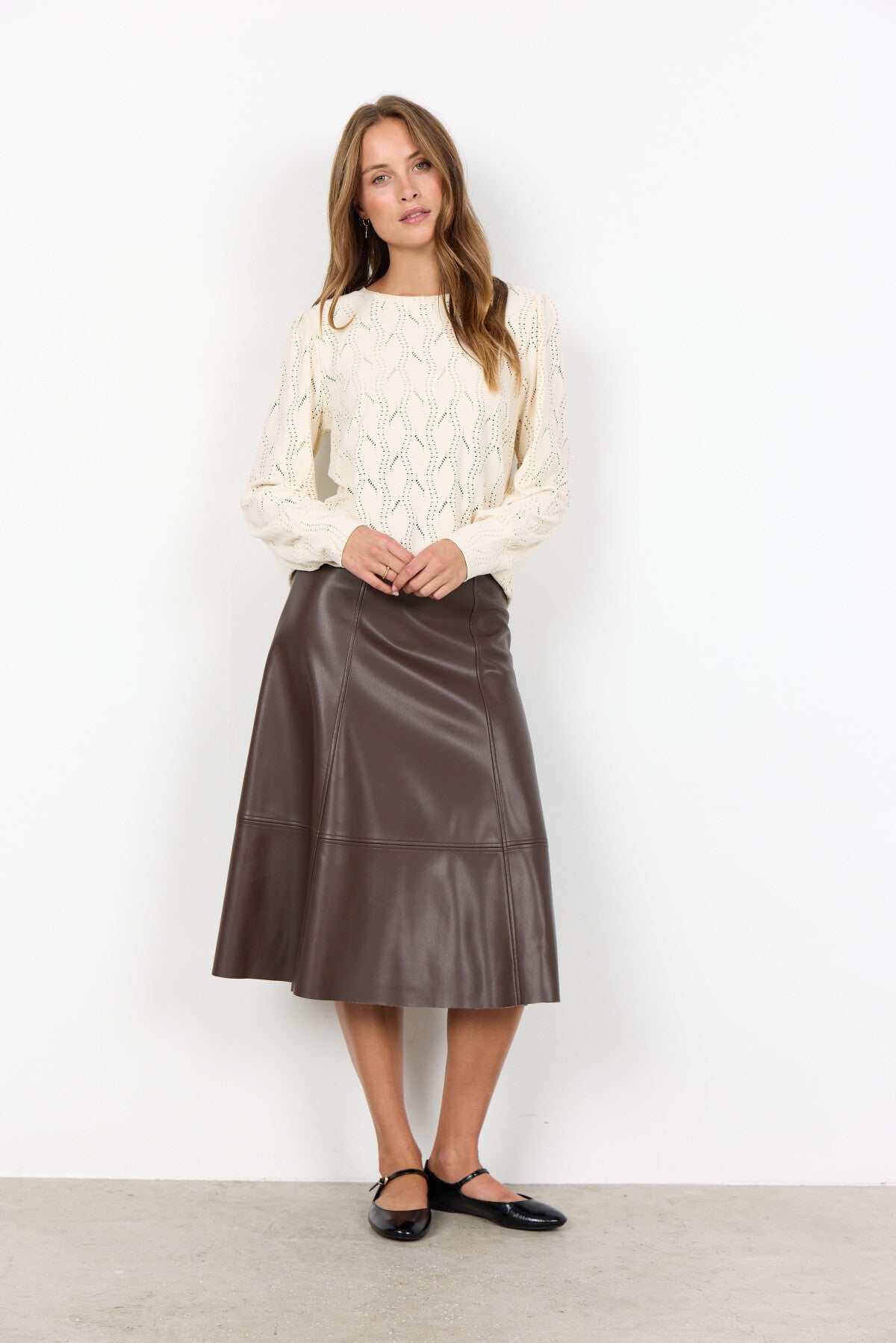 SC-ATHARI 1 Bluse Creme