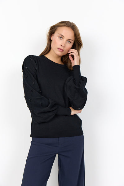 SC-DOLLIE 802 Pullover Schwarz