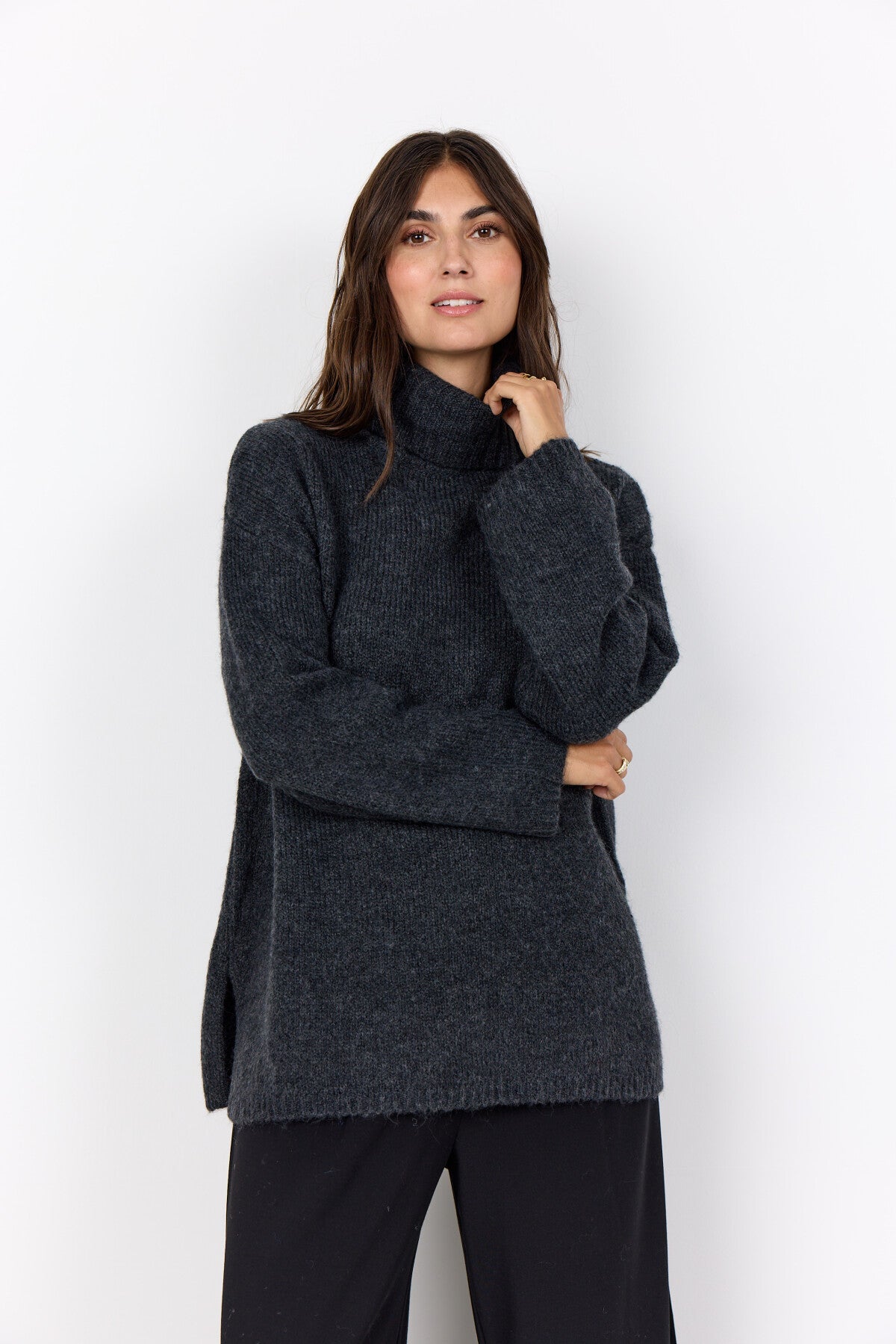 SC-GUNNA 6 Pullover Dunkelgrau