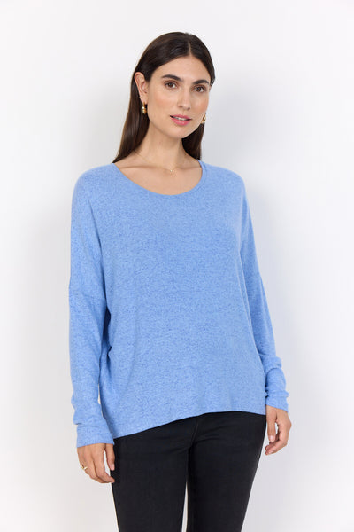 SC-BIARA 1 Bluse Hellblau