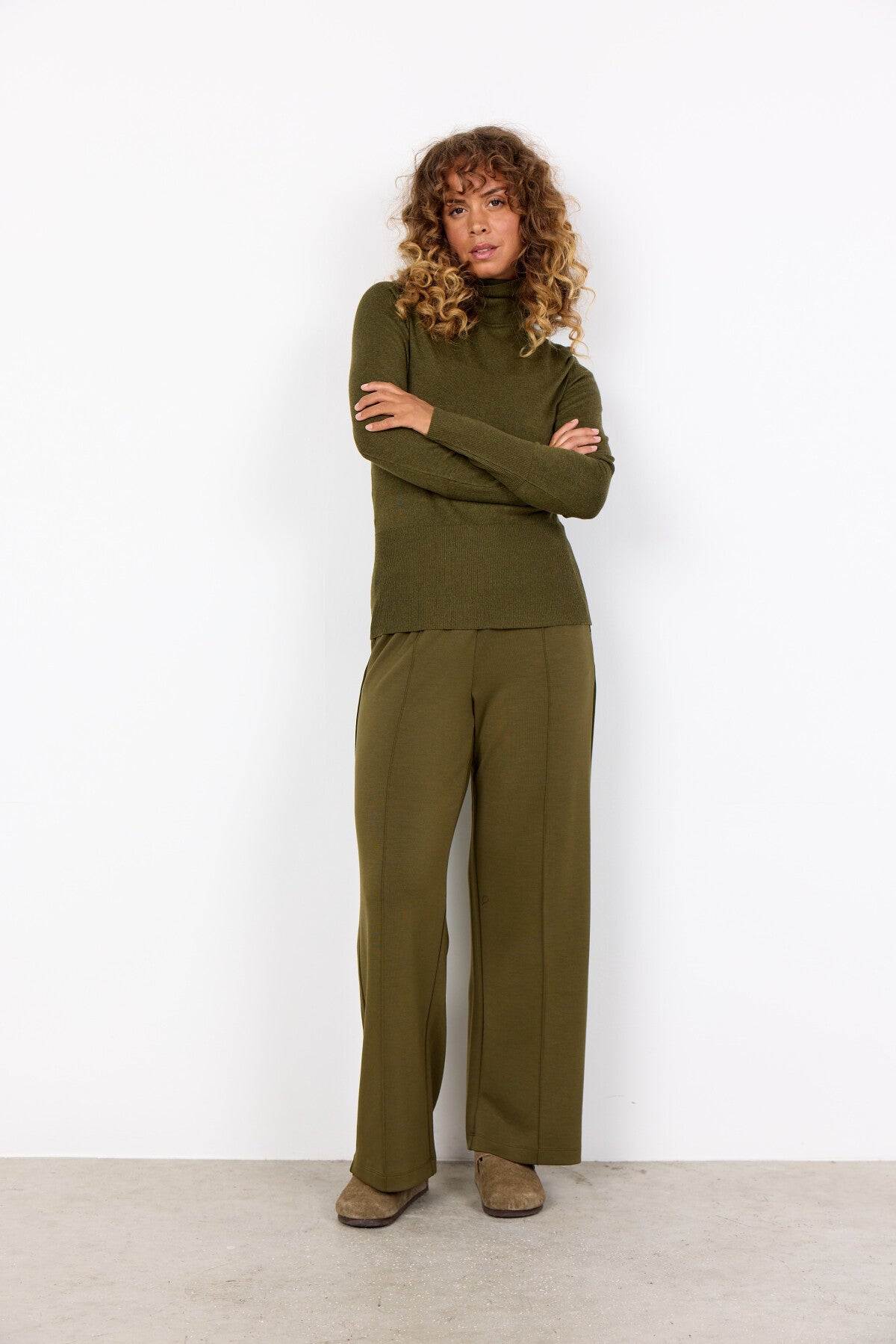 SC-DOLLIE 145 Pullover Dunkelgrün