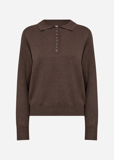 SC-DOLLIE 799 Pullover Dunkelbraun