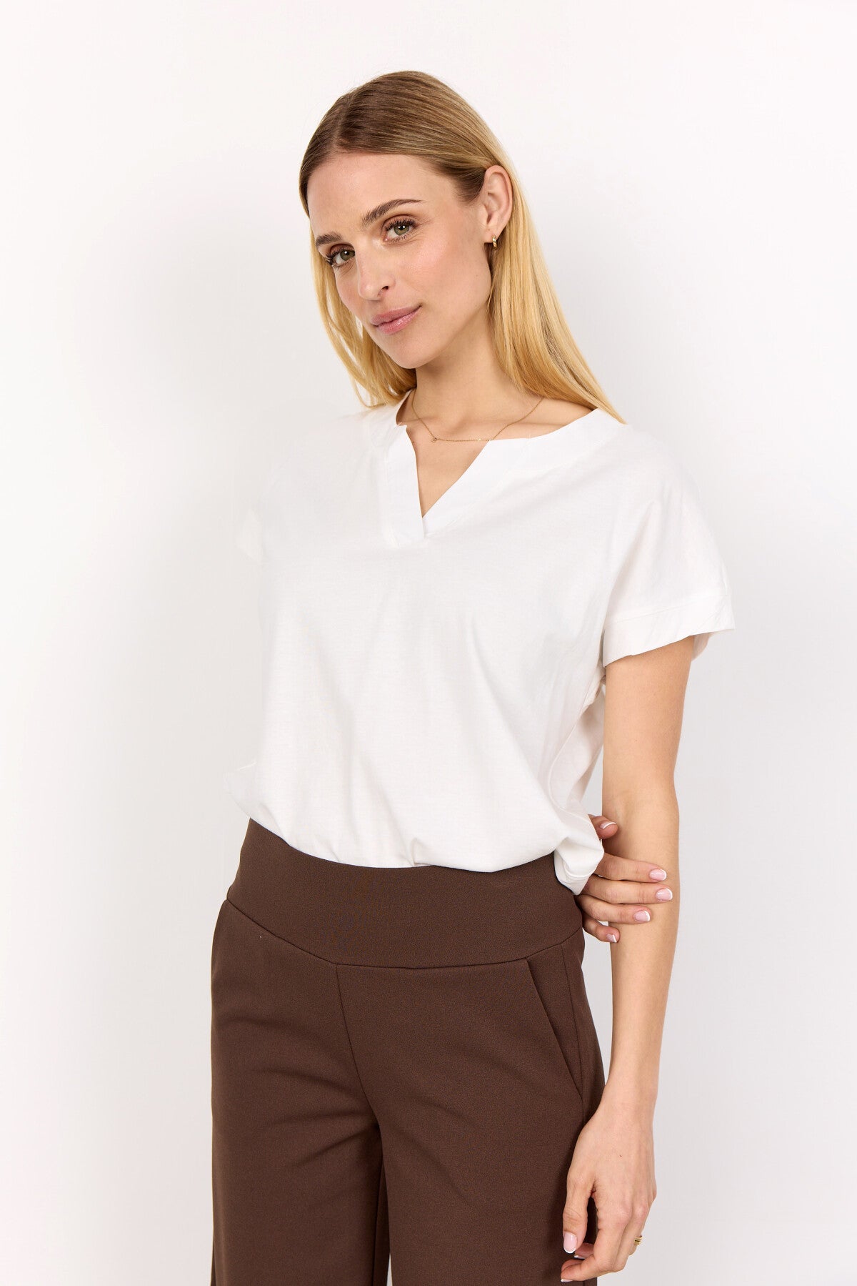 SC-DERBY 27 T-shirt Wollweiß