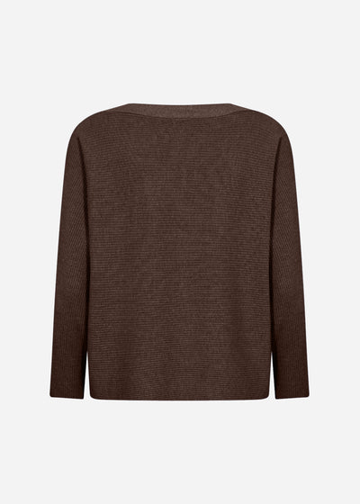 SC-DOLLIE 663 Pullover Dunkelbraun