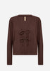 SC-SHONAS 3 Cardigan Dunkelbraun