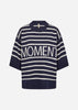 SC-ORLEAN STRIPE 11 Pullover Navy