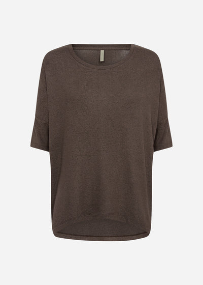 SC-BIARA 96 Bluse Dunkelbraun