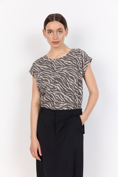 SC-GALINA 60 T-shirt Dunkelbraun