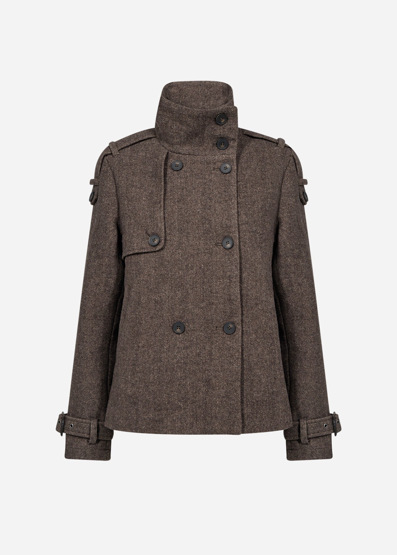 SC-SHAKIRA 1 Jacke Dunkelbraun