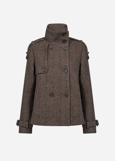 SC-SHAKIRA 1 Jacke Dunkelbraun