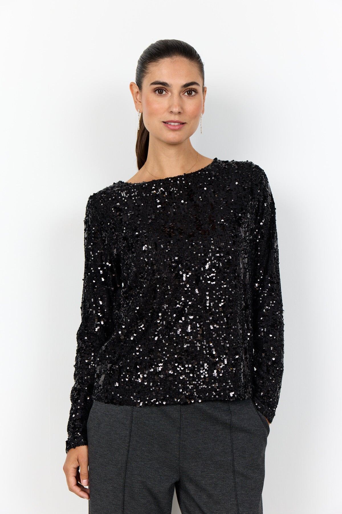 SC-ANGEL 2 Bluse Schwarz