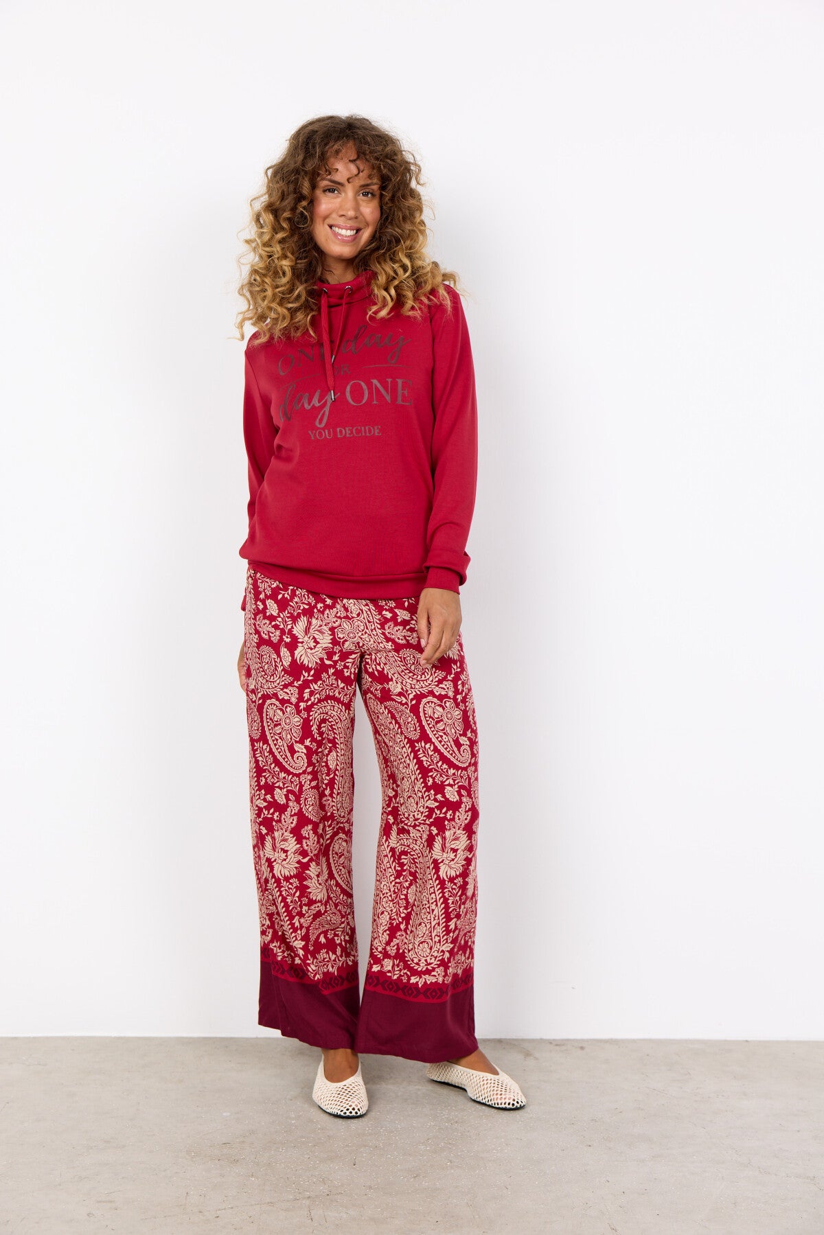 SC-BANU 256 Sweatshirt Dunkelrot