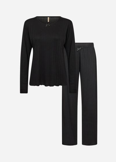 SC-ALEA SET 1 Schlafanzug Schwarz