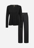 SC-ALEA SET 1 Schlafanzug Schwarz