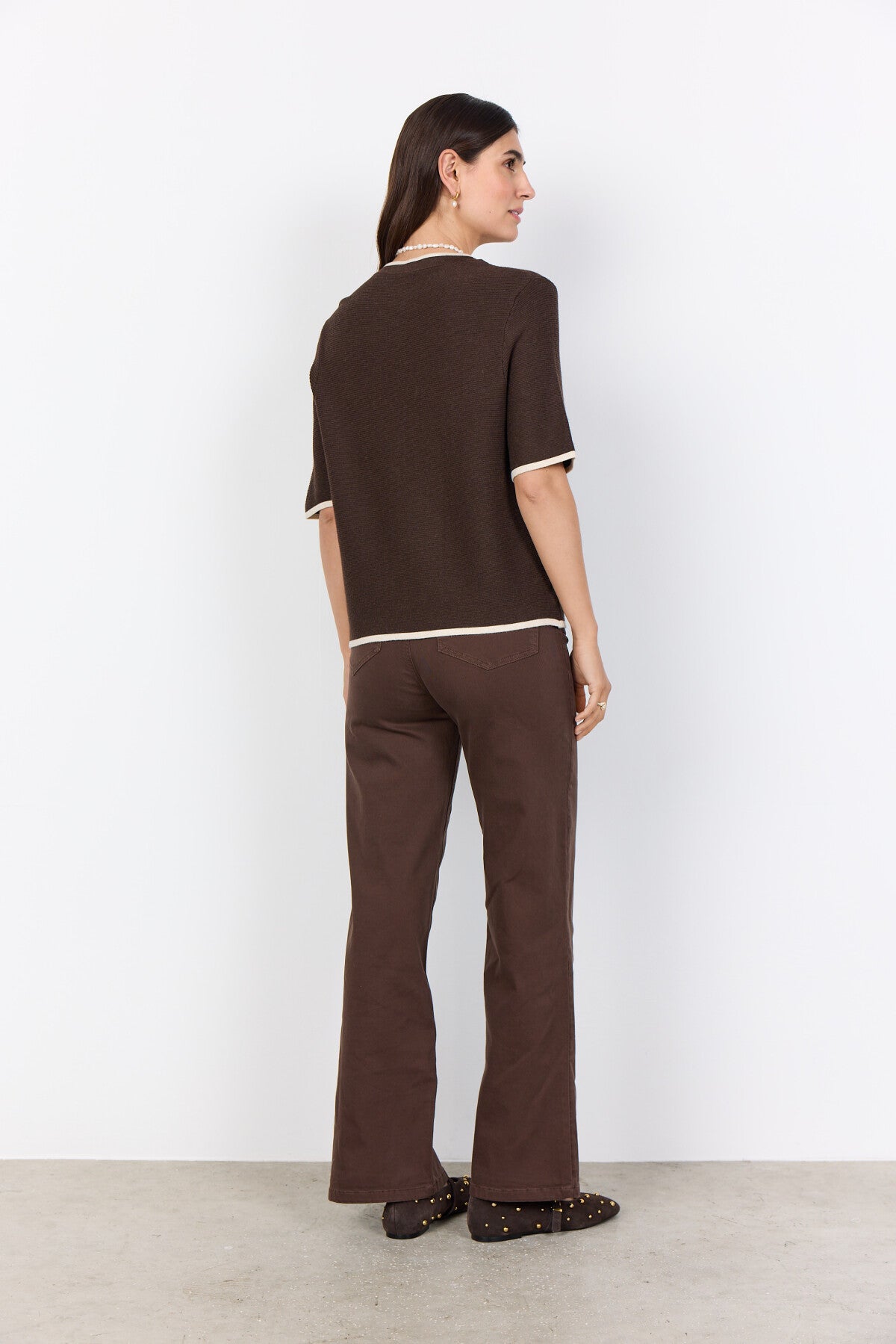 SC-DOLLIE 793 Pullover Dunkelbraun