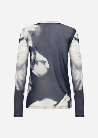 SC-ALDA AOP 57 T-shirt Dunkelblau