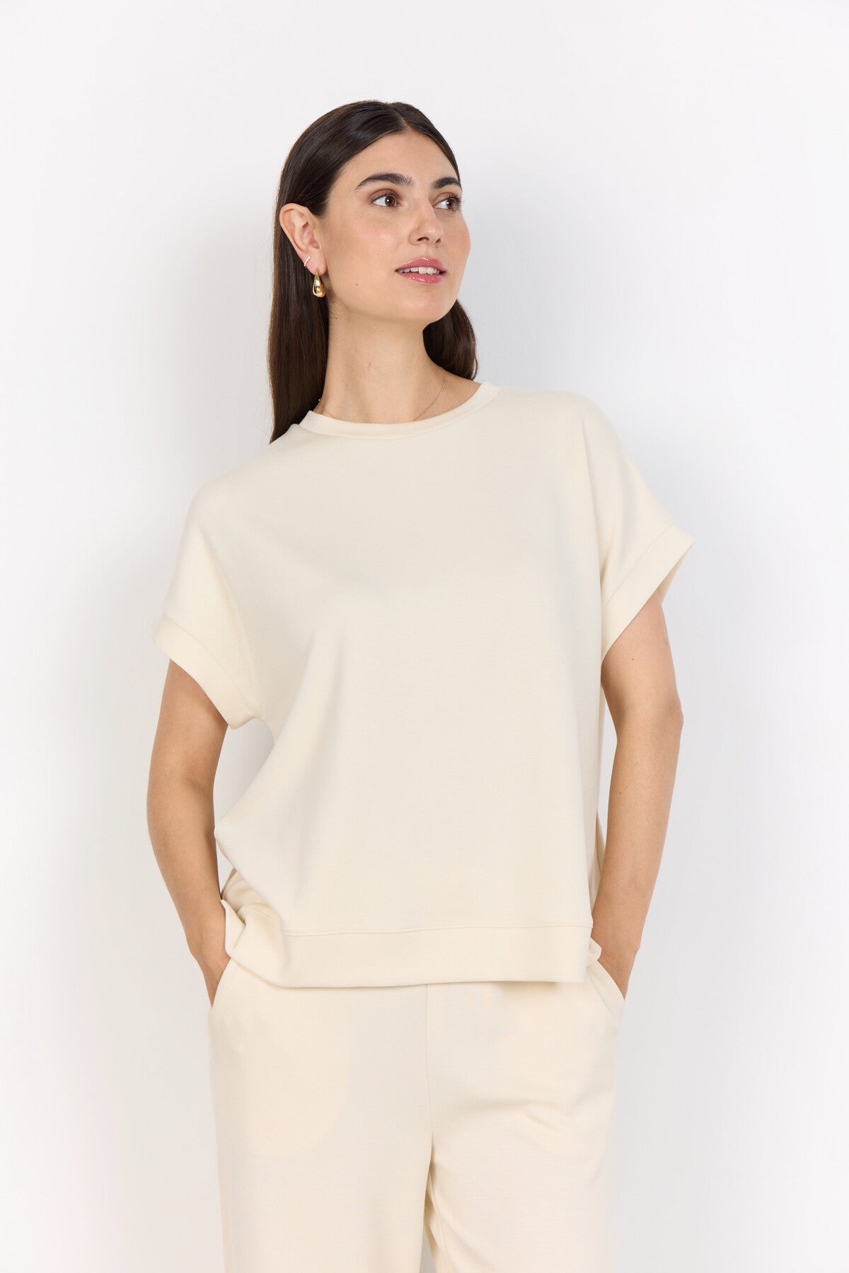 SC-BANU 245 Bluse Creme